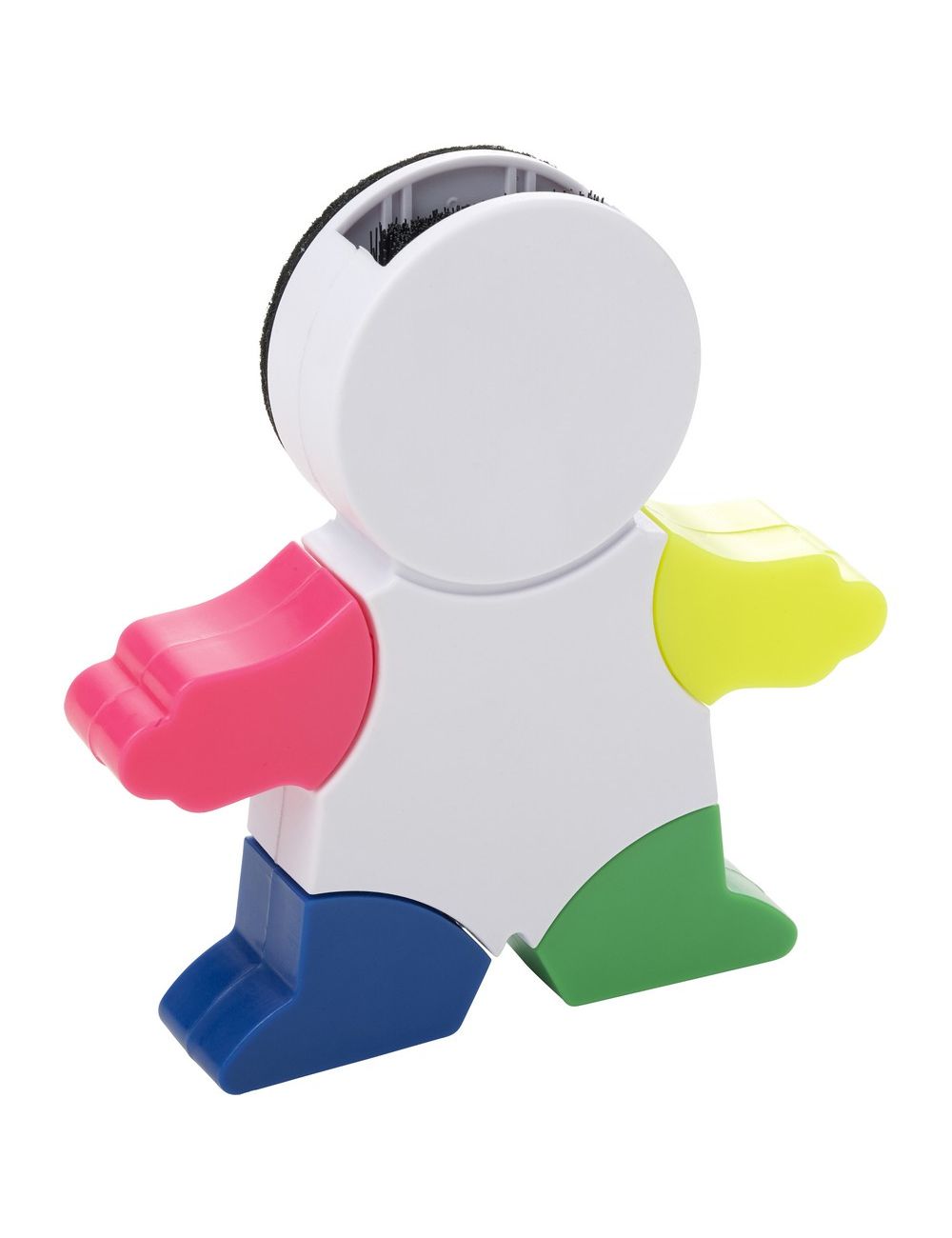 Zakreślacz "ludzik", czyścik do ekranu,...