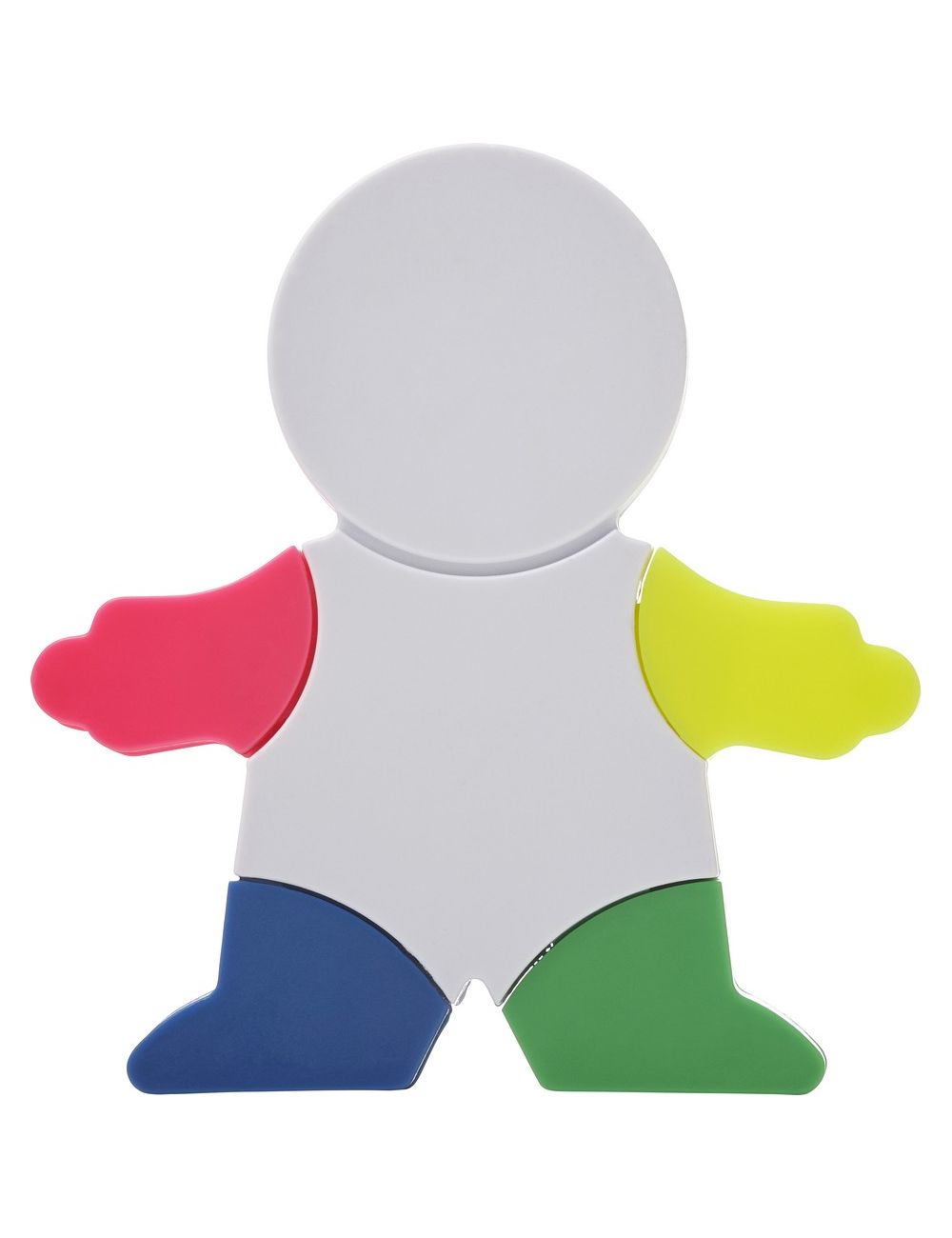 Zakreślacz "ludzik", czyścik do ekranu,...