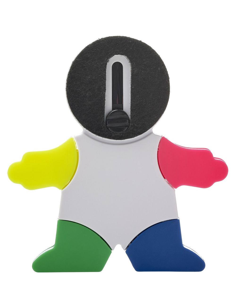 Zakreślacz "ludzik", czyścik do ekranu,...