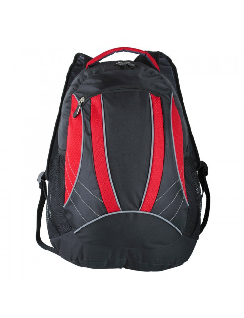 Plecak sportowy El Paso, czerwony/czarny 