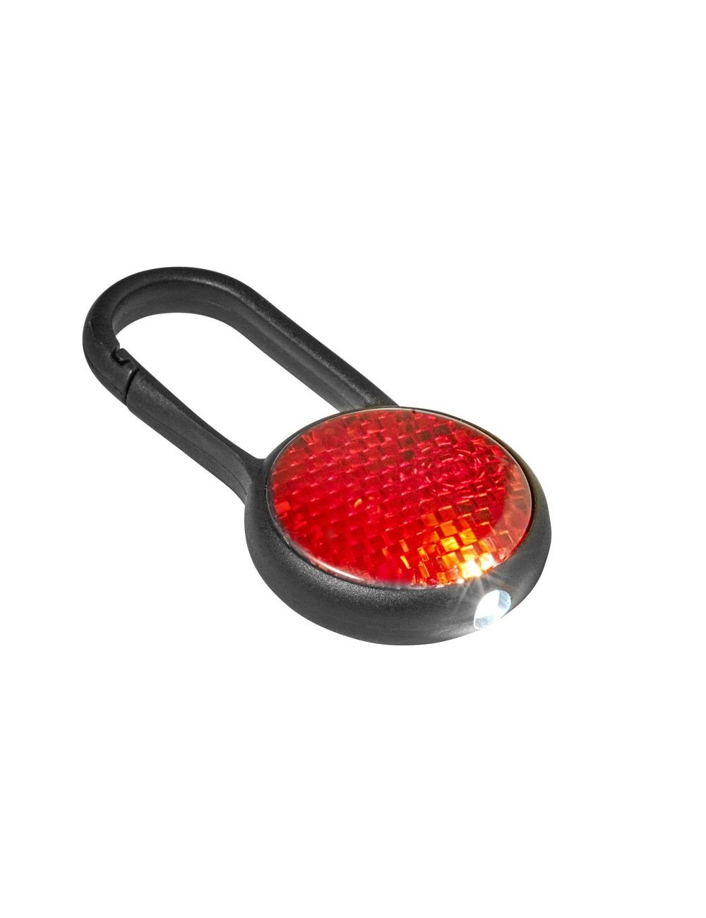 Światełko bezpieczeństwa z karabińczykiem