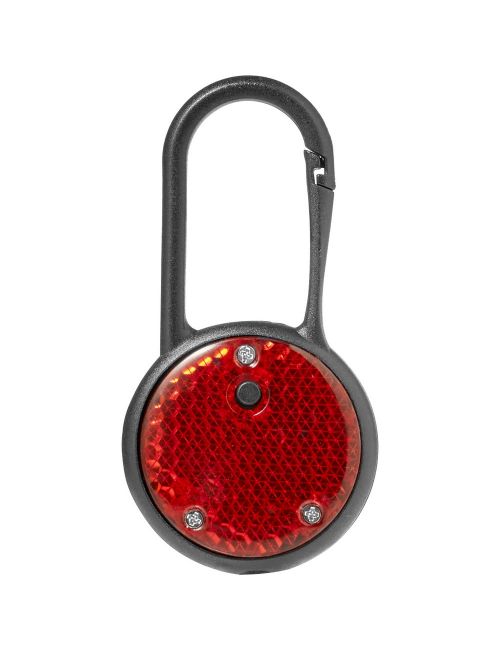 Światełko bezpieczeństwa z karabińczykiem