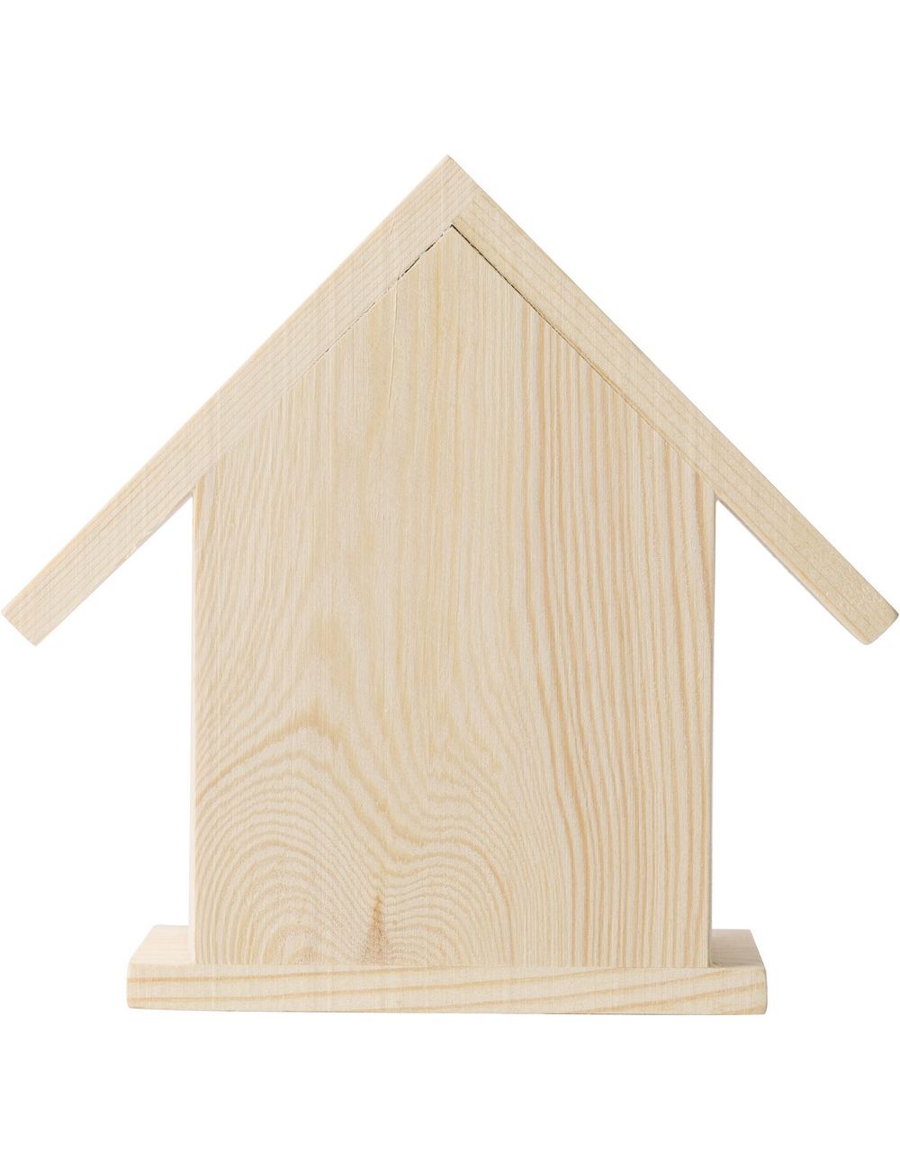 Domek dla ptaków do malowania, farbki i pędzelek