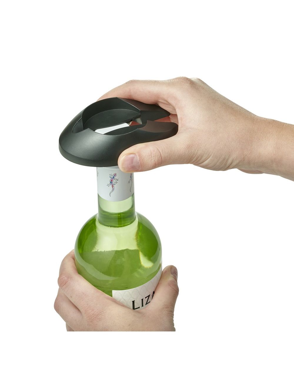 Elektryczny otwieracz do butelek, nóż do folii