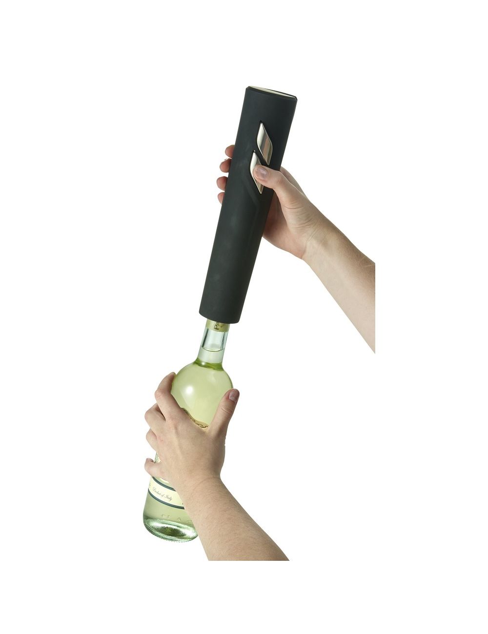 Elektryczny otwieracz do butelek, nóż do folii