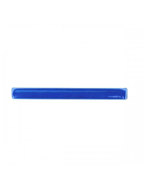 Opaska odblaskowa 30 cm, niebieski