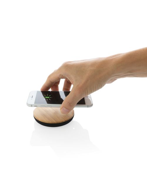 Bambusowa ładowarka bezprzewodowa 5W Bamboo X