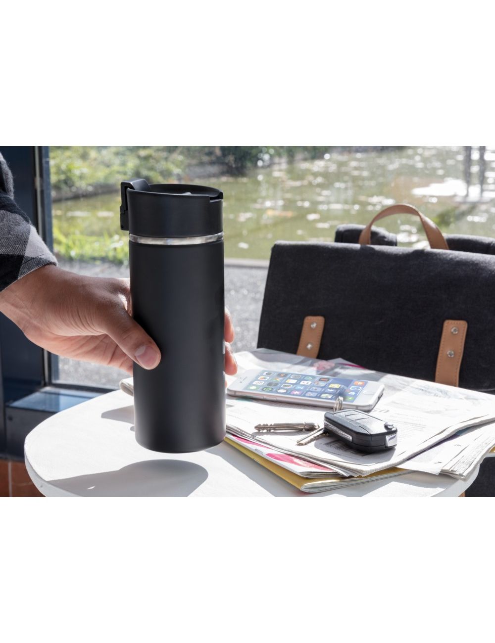 Kubek termiczny 500 ml z ceramiczną powłoką Bogota