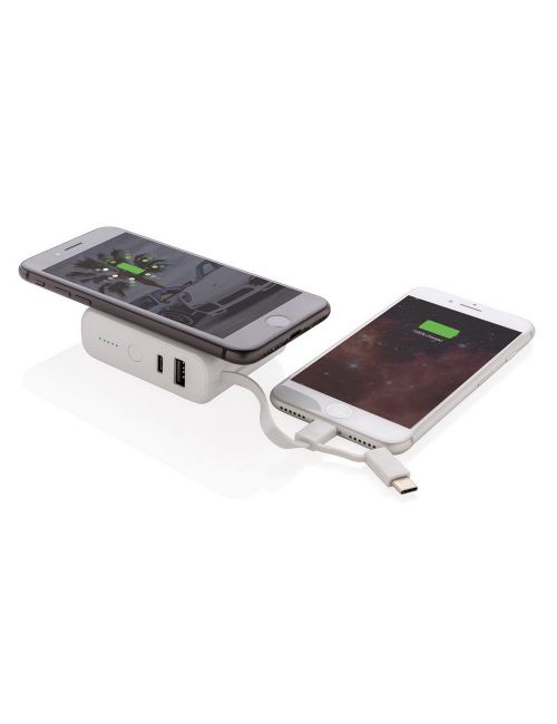 Bezprzewodowy power bank 5000 mAh