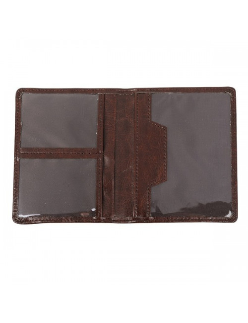 Etui na dokumenty Classic, brązowy