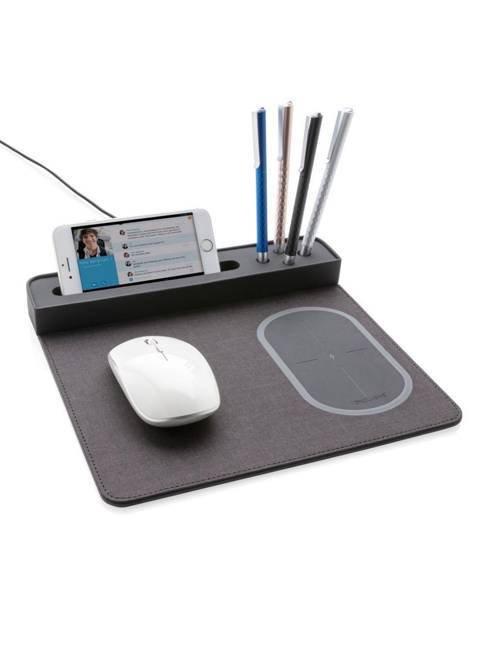 Podkładka pod mysz, ładowarka bezprzewodowa 5W Air