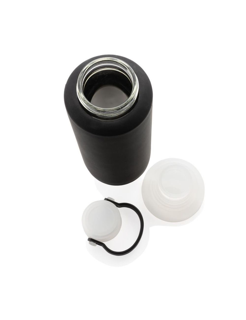 Szklana butelka 500 ml w pokrowcu