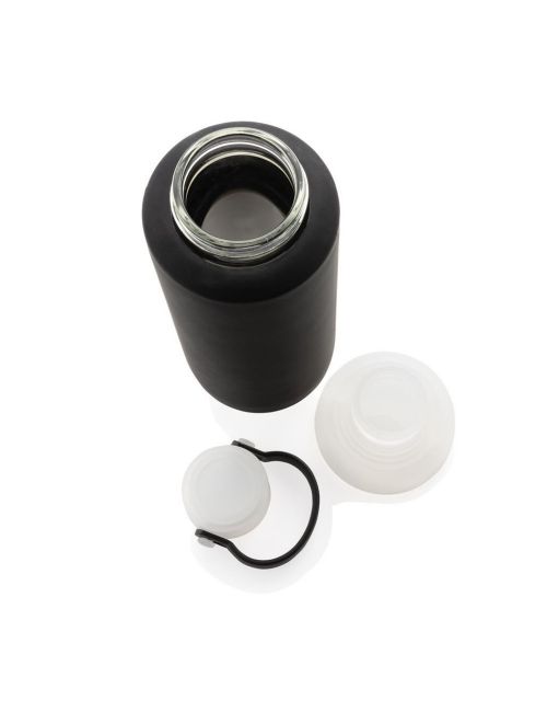 Szklana butelka 500 ml w pokrowcu