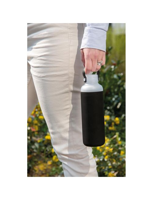 Szklana butelka 500 ml w pokrowcu