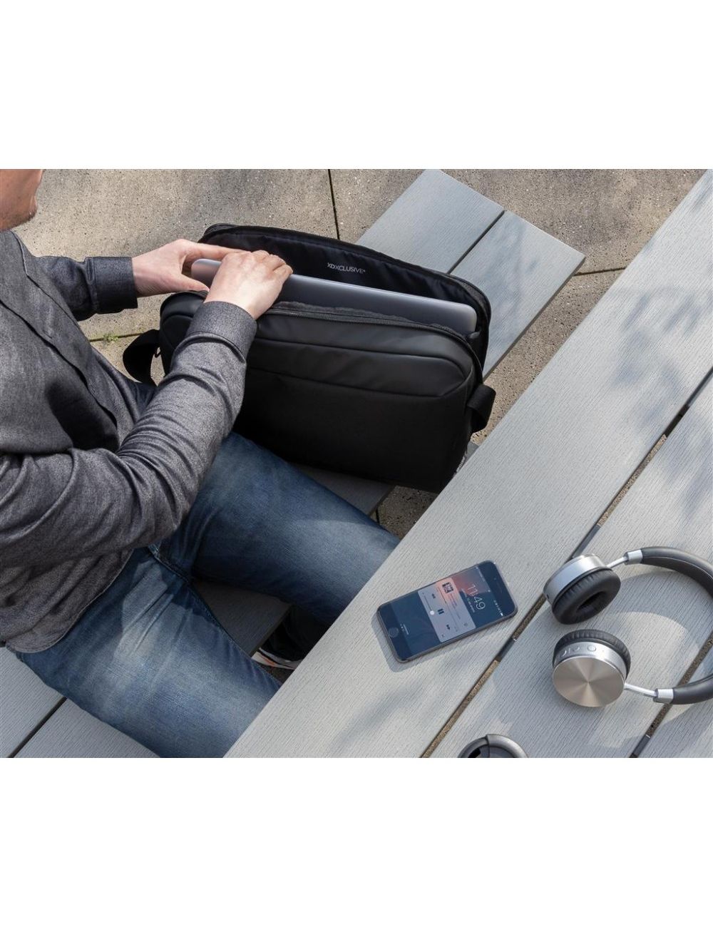 Torba na laptopa 15,6" Madrid, ochrona RFID