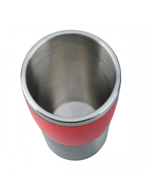 Kubek izotermiczny Resolute 380 ml, czerwony/srebrny 