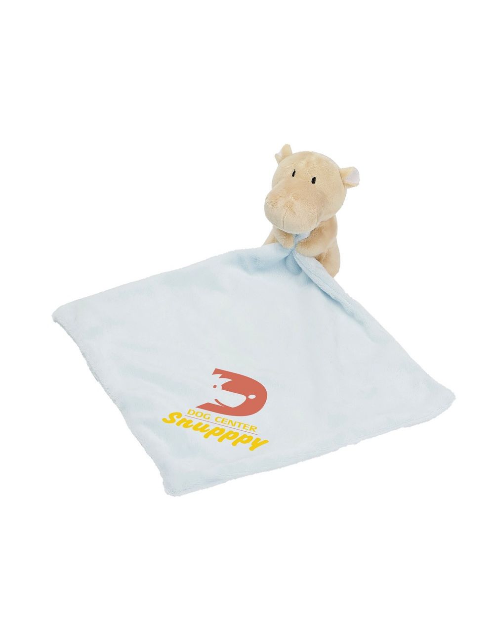 Pluszowy mini kocyk hipopotam | Ronnie