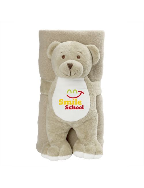 Pluszowy miś z kocem | Phil