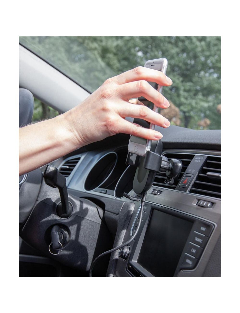 Samochodowa ładowarka bezprzewodowa do telefonu...