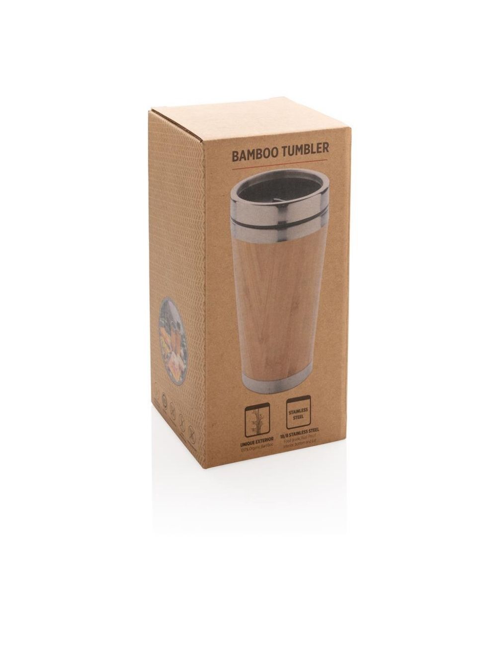 Bambusowy kubek termiczny 450 ml