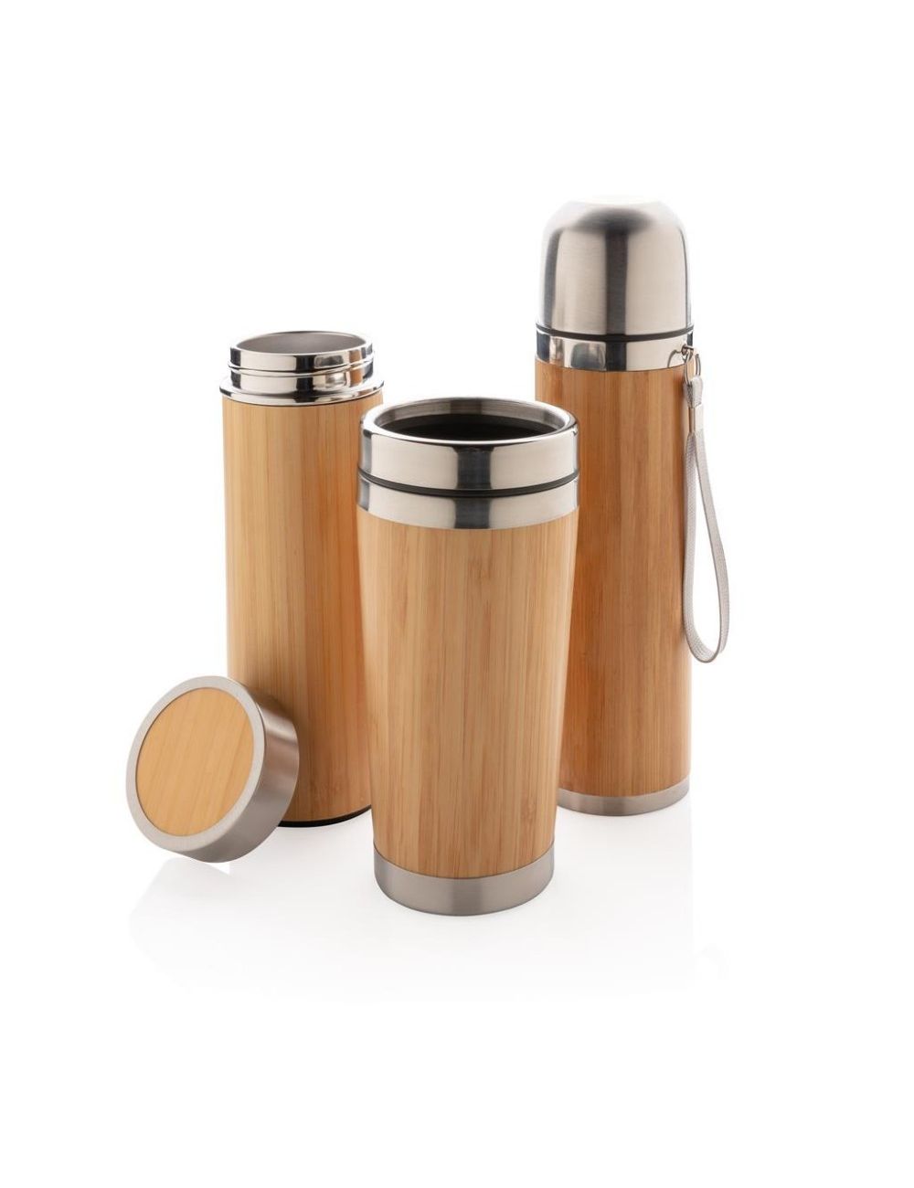 Bambusowa butelka termiczna 350 ml