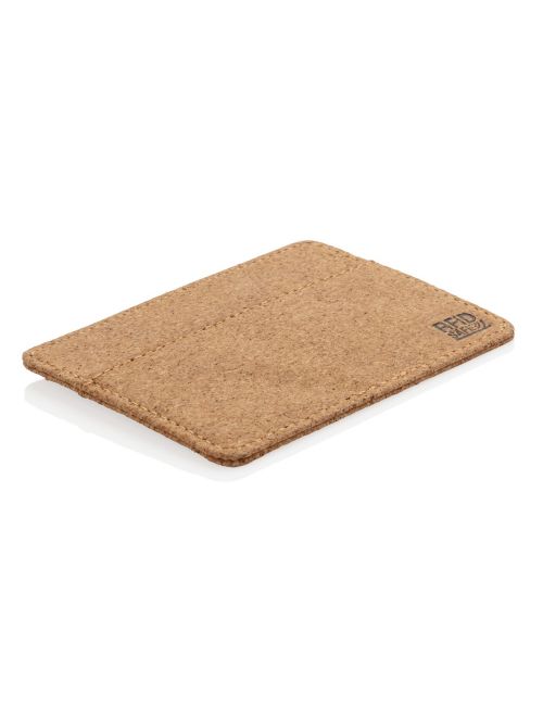 Korkowe etui na karty kredytowe, portfel, ochrona RFID