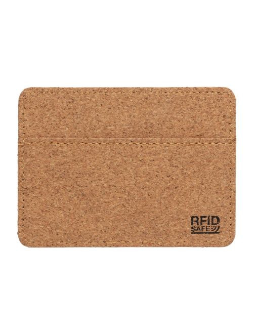 Korkowe etui na karty kredytowe, portfel, ochrona RFID