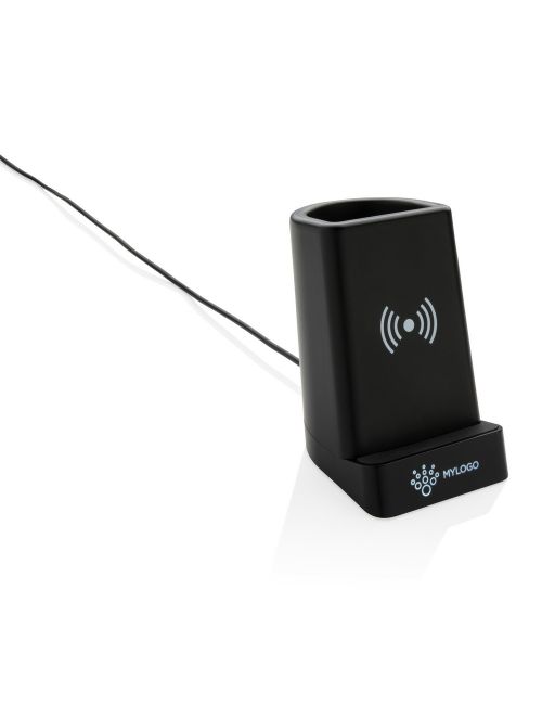 Ładowarka bezprzewodowa 5W Light Up Logo, organizer