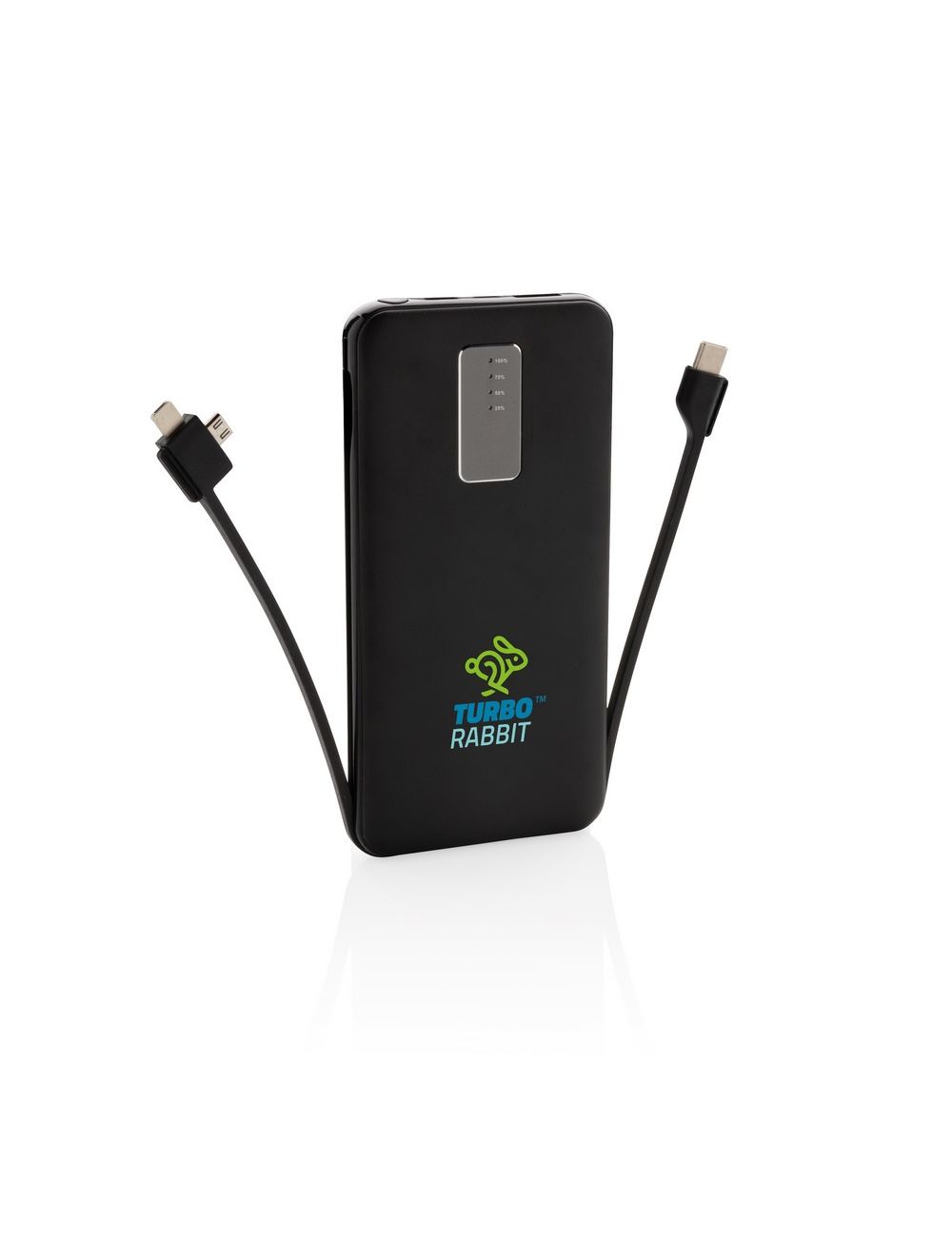 Power bank 10000 mAh ze zintegrowanym kablem 3 w 1