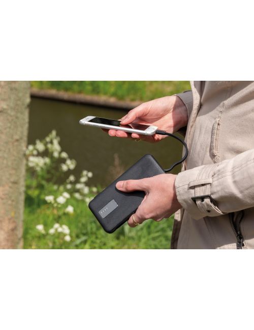 Power bank 10000 mAh ze zintegrowanym kablem 3 w 1