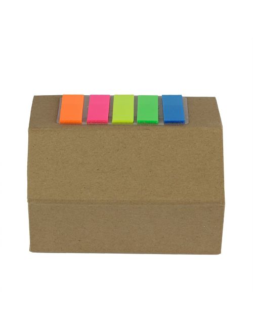 Zestaw do notatek "domek", notatnik, karteczki samoprzylepne | Oliver