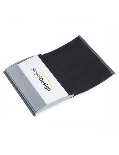 Wizytownik Emboss, biały - druga jakość