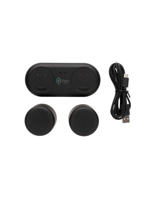 Zestaw głośników bezprzewodowych 2x3W, ładowane indukcyjnie