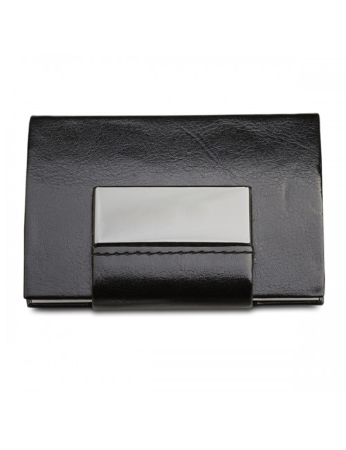 Wizytownik Logomall, czarny