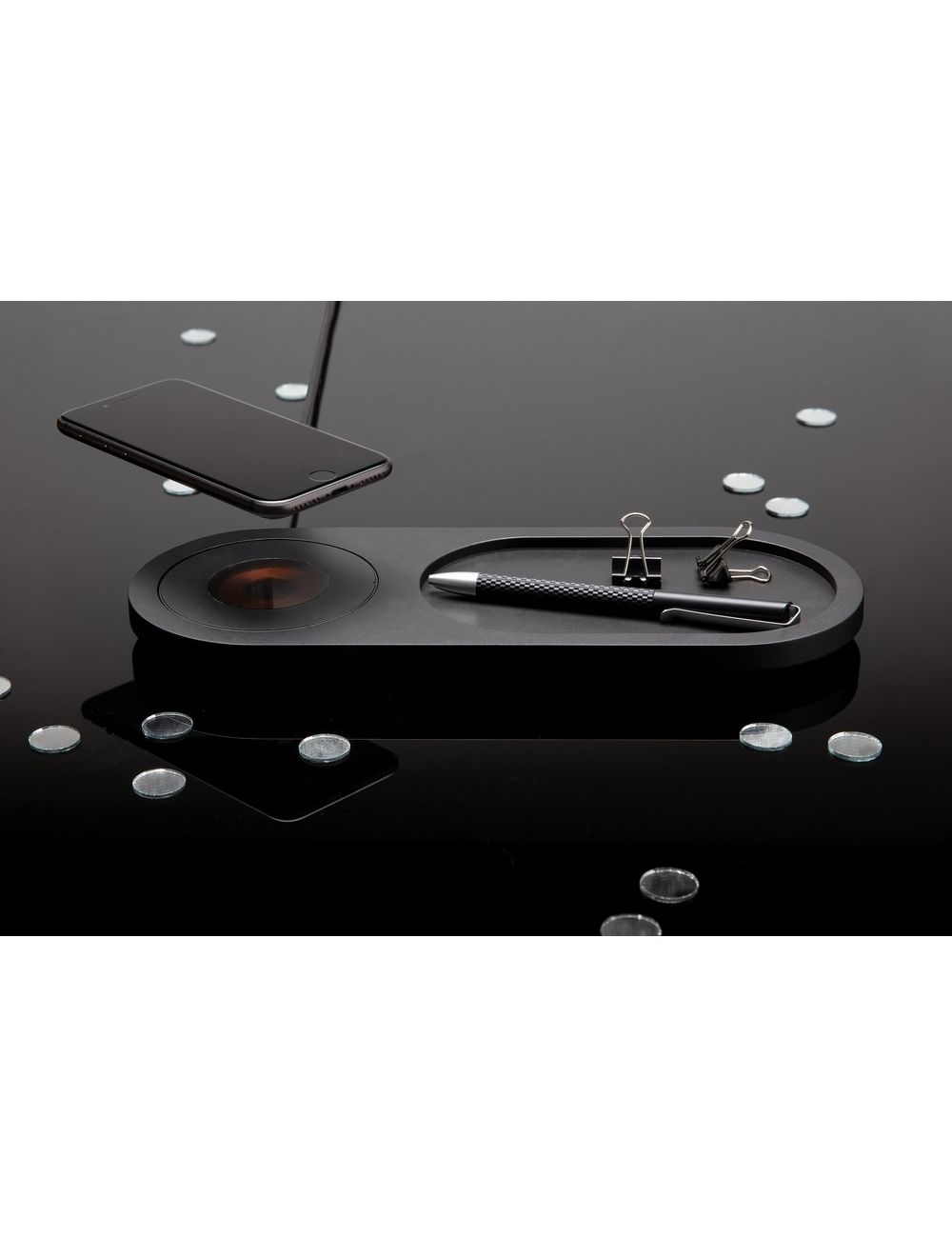 Ładowarka bezprzewodowa 10W Encore, organizer...