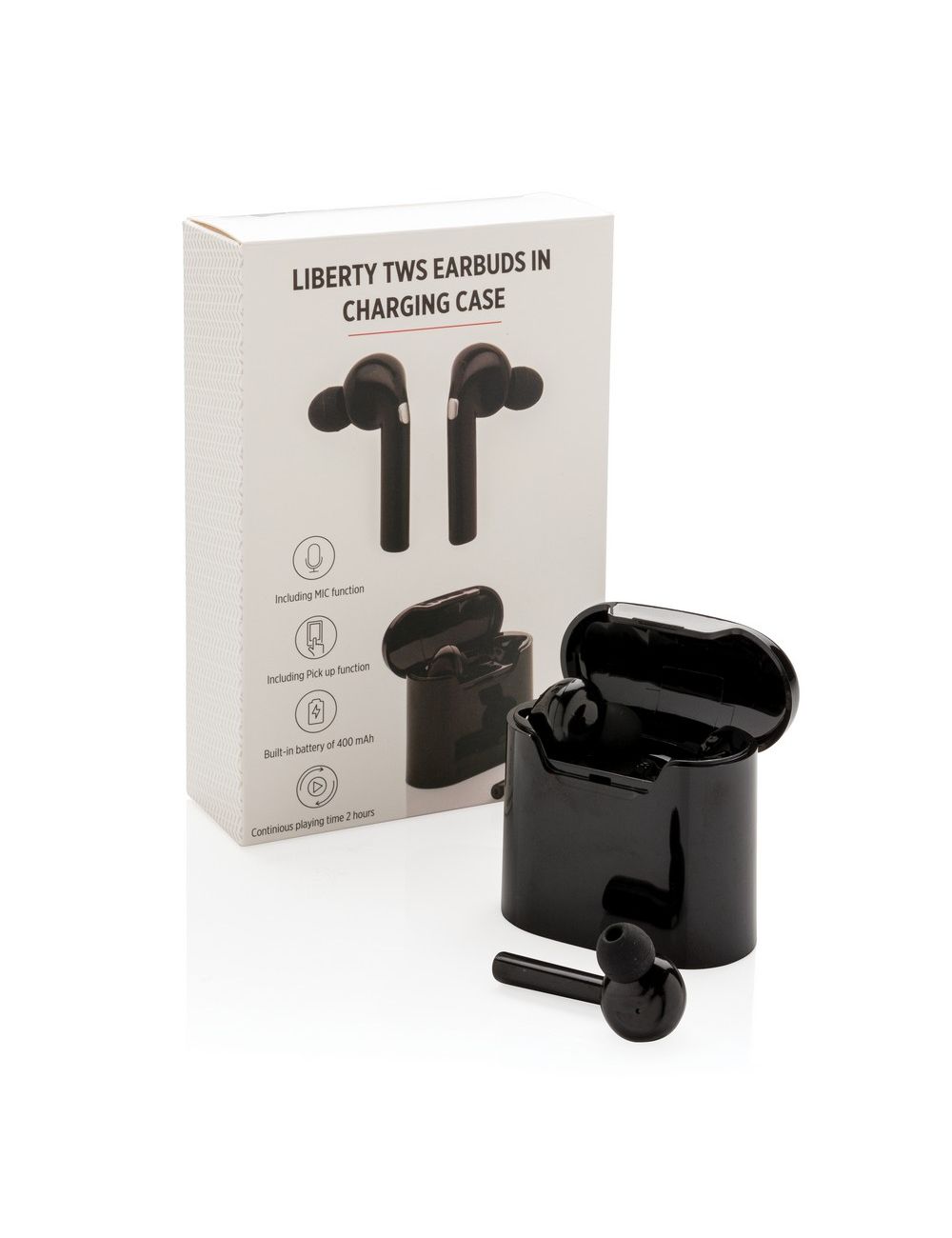 Bezprzewodowe słuchawki douszne Liberty