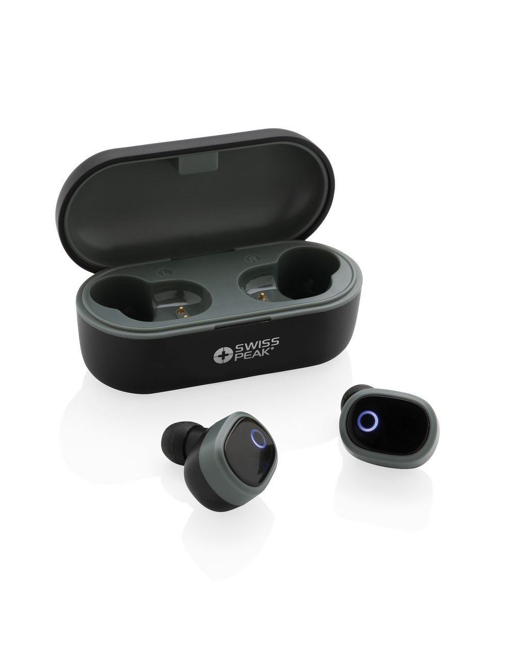 Bezprzewodowe słuchawki douszne TWS Swiss Peak