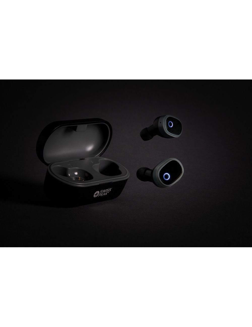 Bezprzewodowe słuchawki douszne TWS Swiss Peak