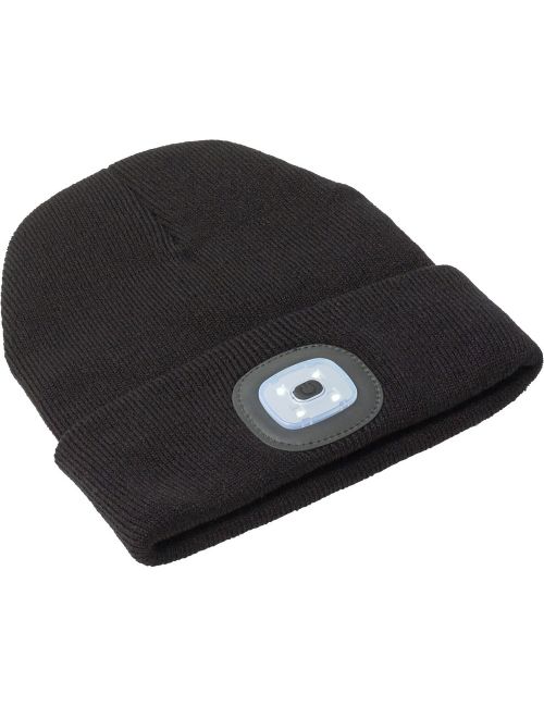 Czapka zimowa ze światłem COB