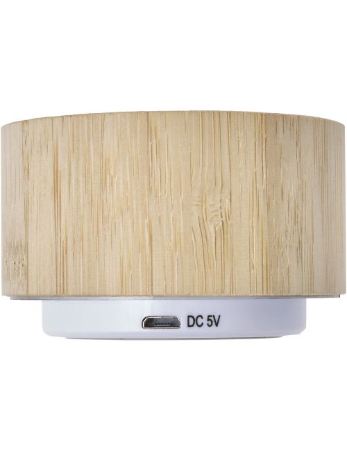 Bambusowy głośnik bezprzewodowy 3W