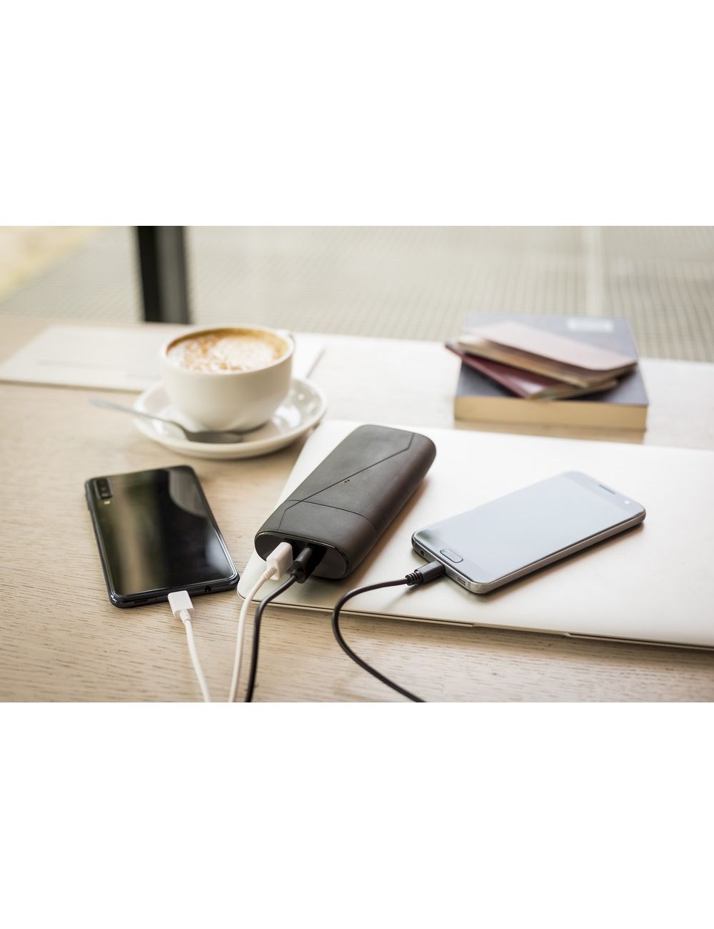 Power bank 7500 mAh Mauro Conti, adapter sieciowy