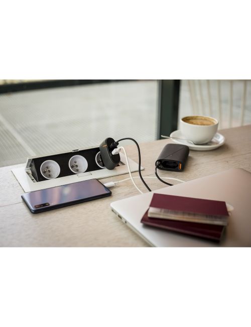 Power bank 7500 mAh Mauro Conti, adapter sieciowy