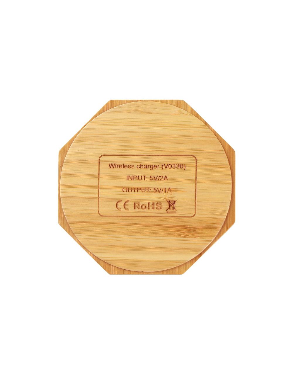 Bambusowa ładowarka bezprzewodowa 5W | Matilda