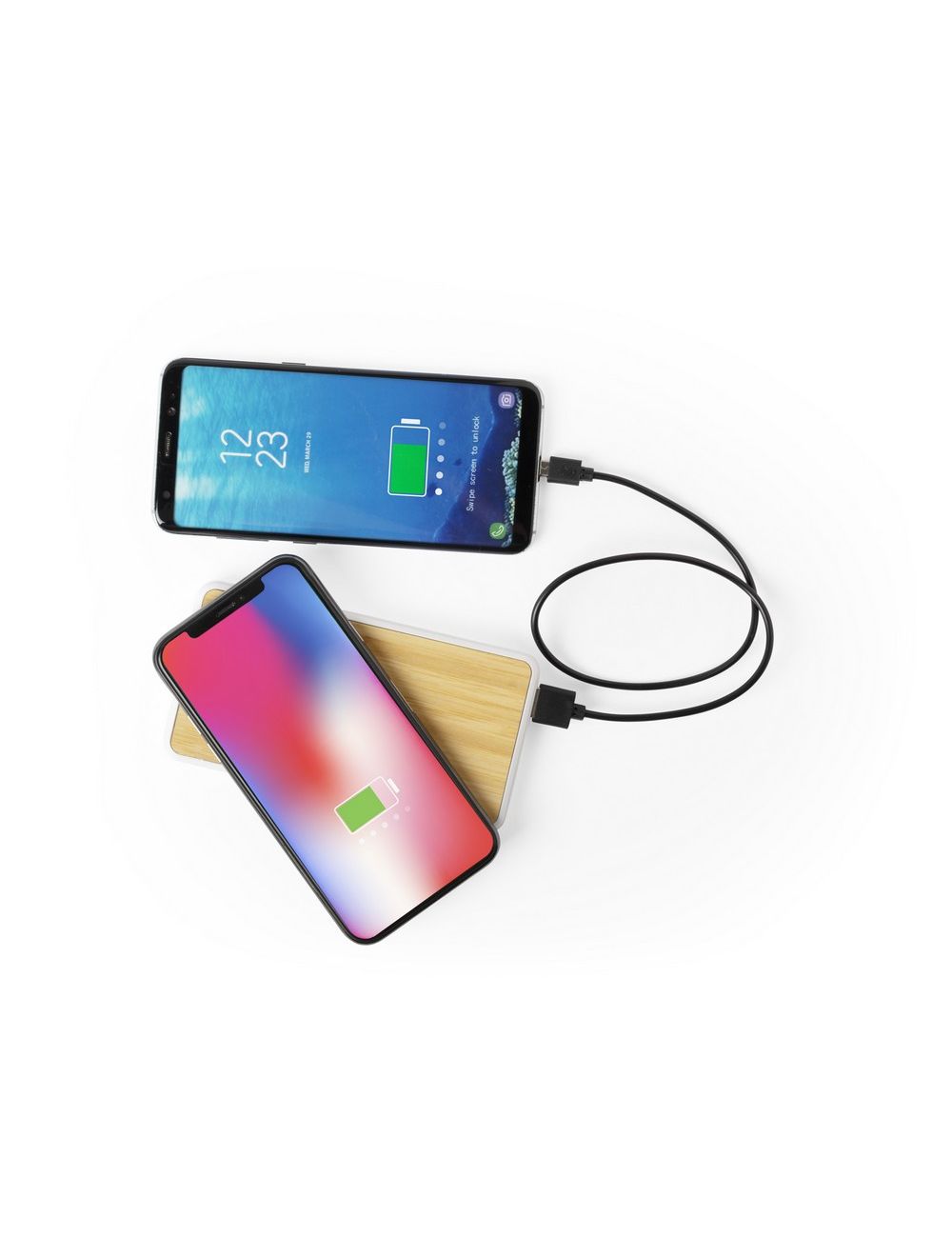 Bezprzewodowy power bank 8000 mAh, ładowarka...