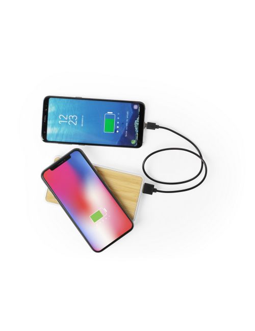Bezprzewodowy power bank 8000 mAh, ładowarka bezprzewodowa 5W