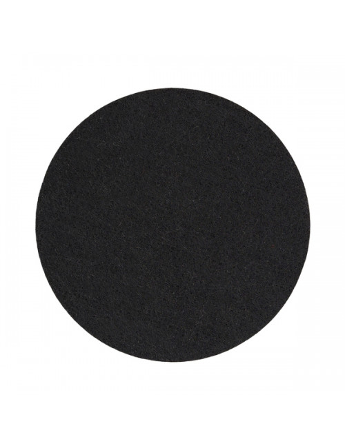 Zestaw podkładek RPET filcowych Mazzo, czarny