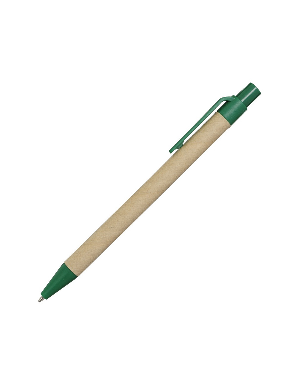 Długopis Mixy, zielony/brązowy 