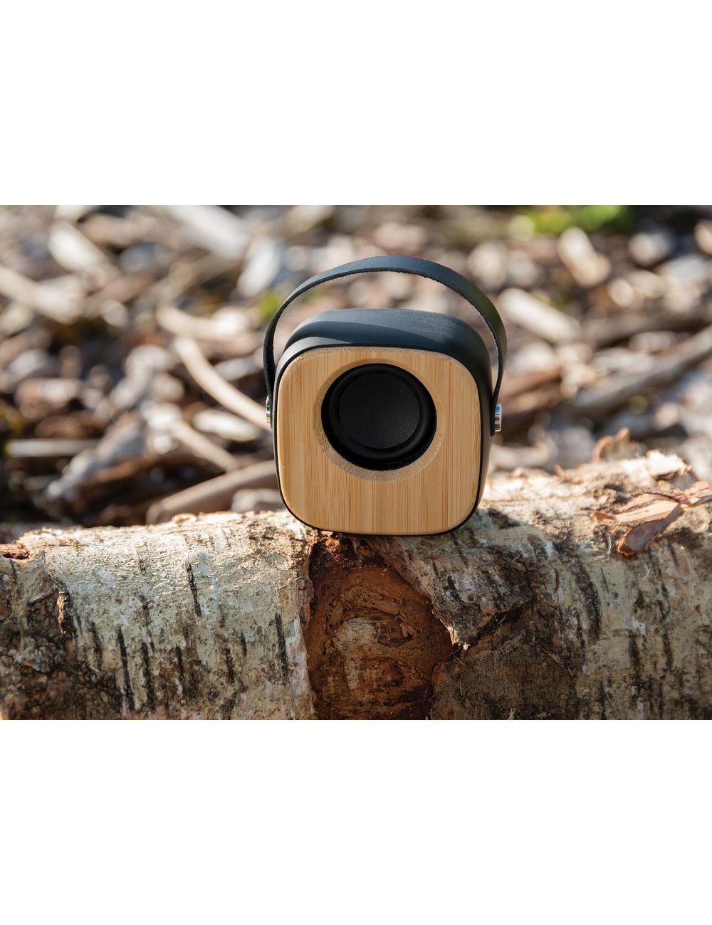 Bambusowy głośnik bezprzewodowy 3W