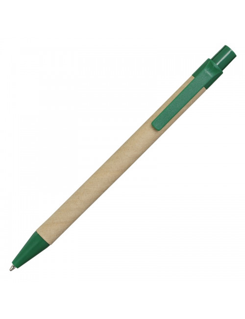 Długopis Mixy, zielony/brązowy 