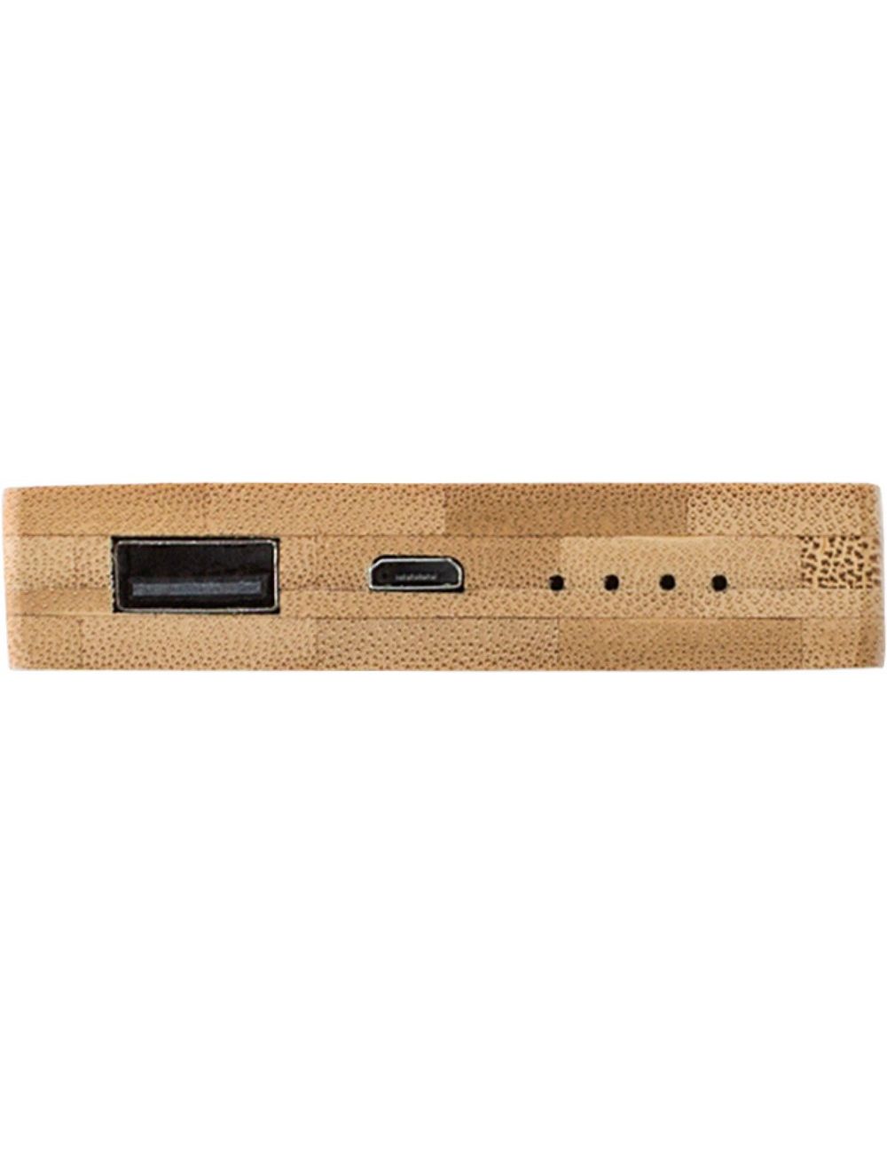 Bambusowy power bank 4000 mAh